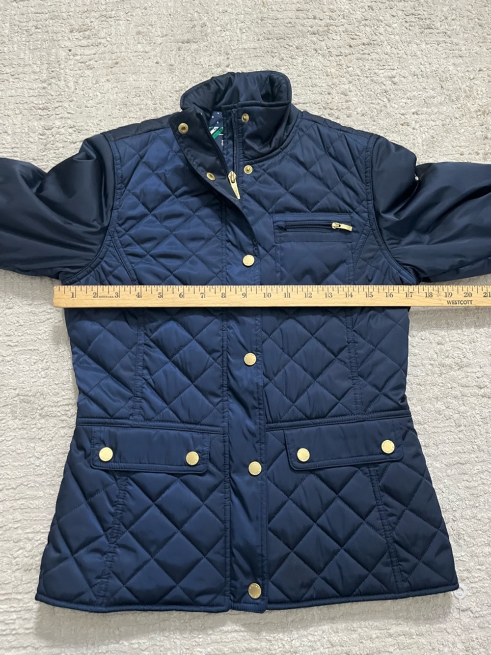 Ariat Quilted Button/Zip Up Jacket - Picture 9 of 9